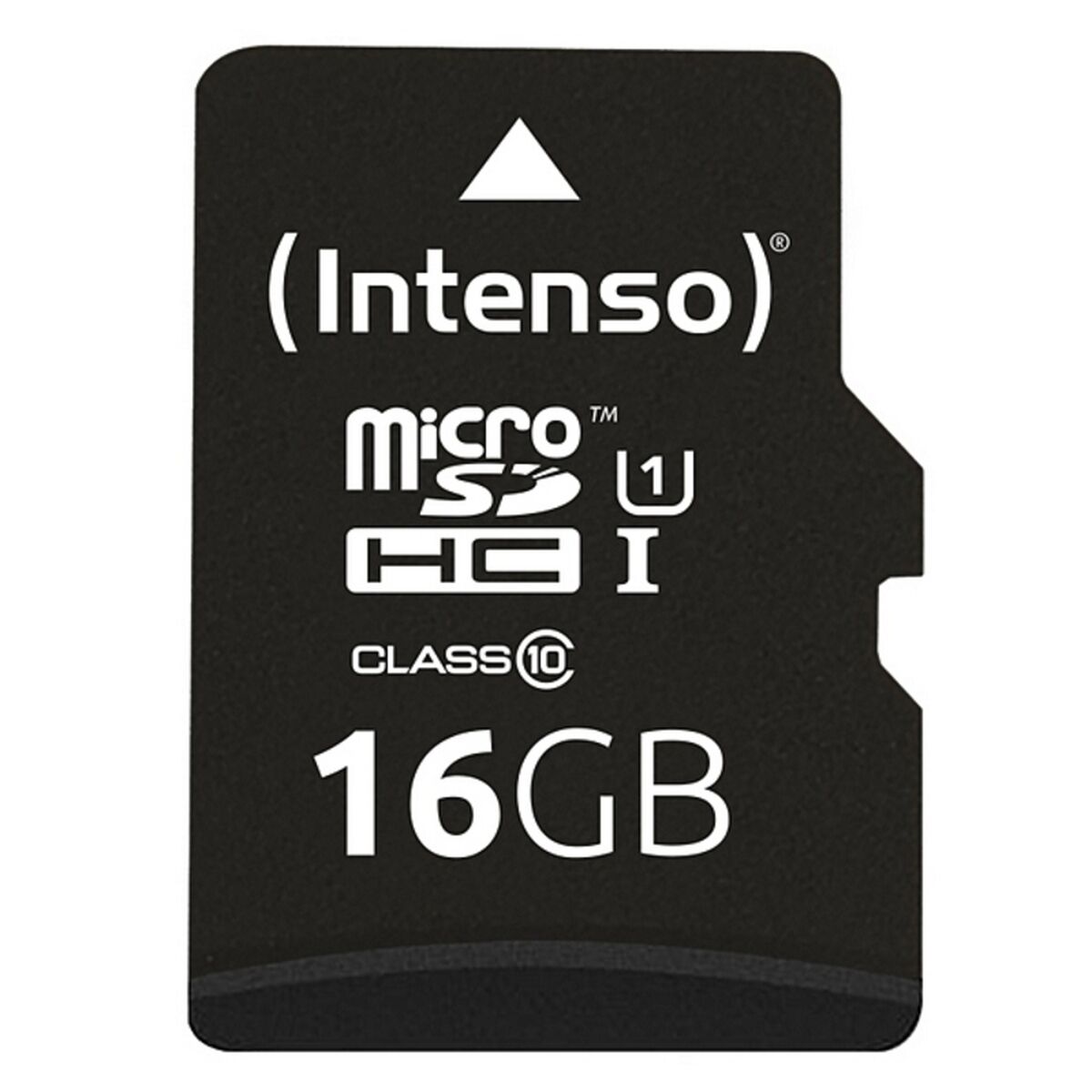 Intenso Premium Microsdhc Memory Card INCL. SD Adapter, Class 10 UHS-I, 16 GB, Black