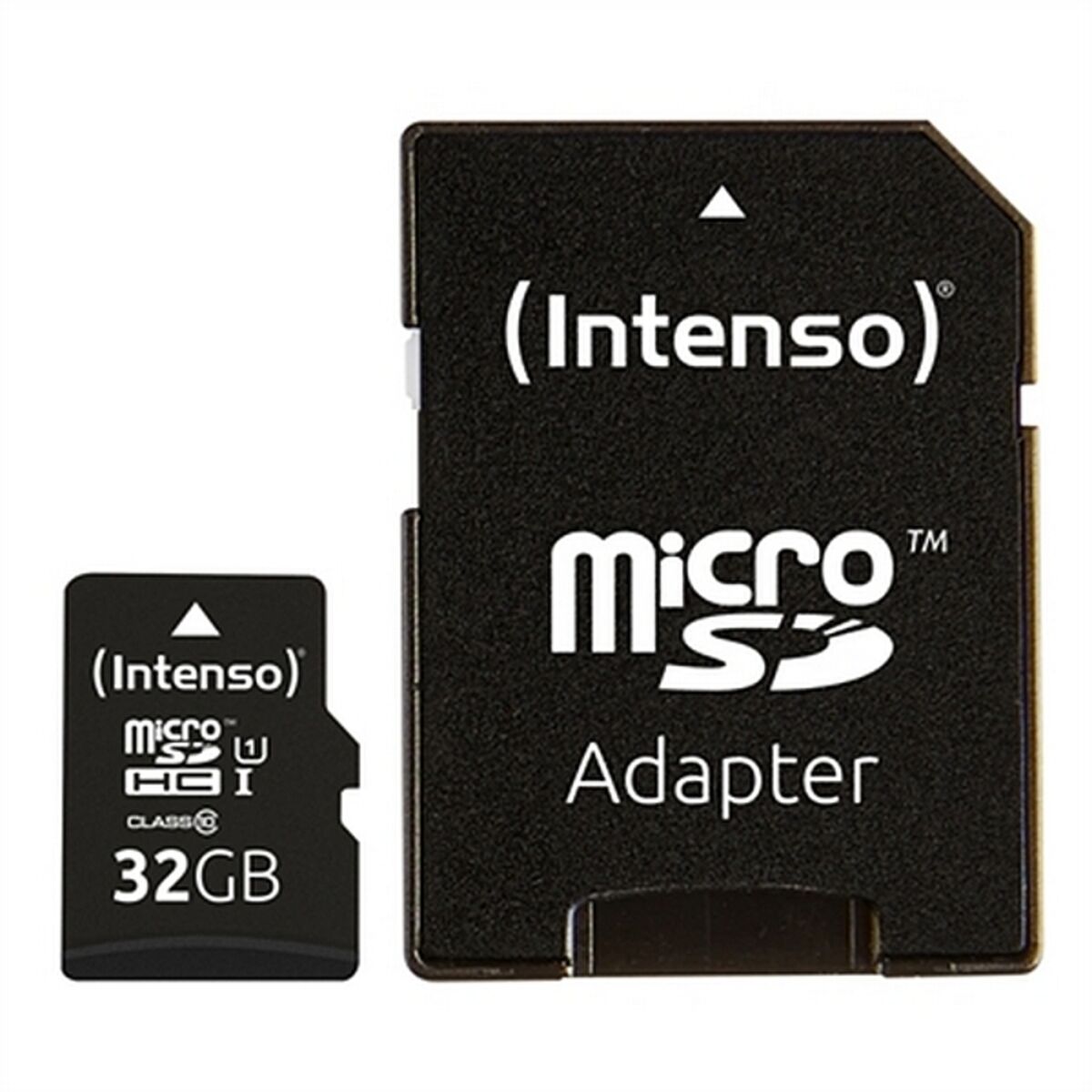 Intenso Premium Microsdhc Memory Card INCL. SD Adapter, Class 10 UHS-I, 16 GB, Black