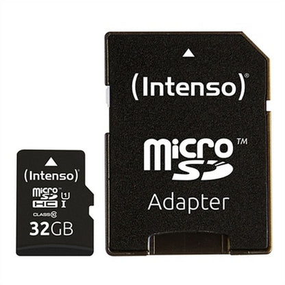 Intenso Premium Microsdhc Memory Card INCL. SD Adapter, Class 10 UHS-I, 16 GB, Black