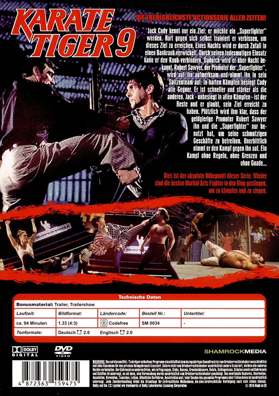 Karate Tiger 9 - Uncut