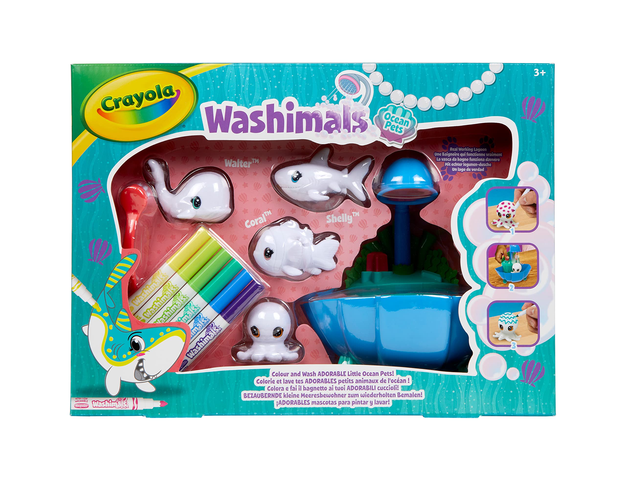 Crayola - Washimals - Ocean Pets