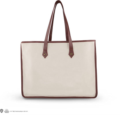 Cinereplicas Harry Potter - Shopping Bag Hogwarts Canvas - Official License