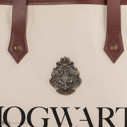 Cinereplicas Harry Potter - Shopping Bag Hogwarts Canvas - Official License