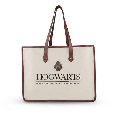 Cinereplicas Harry Potter - Shopping Bag Hogwarts Canvas - Official License
