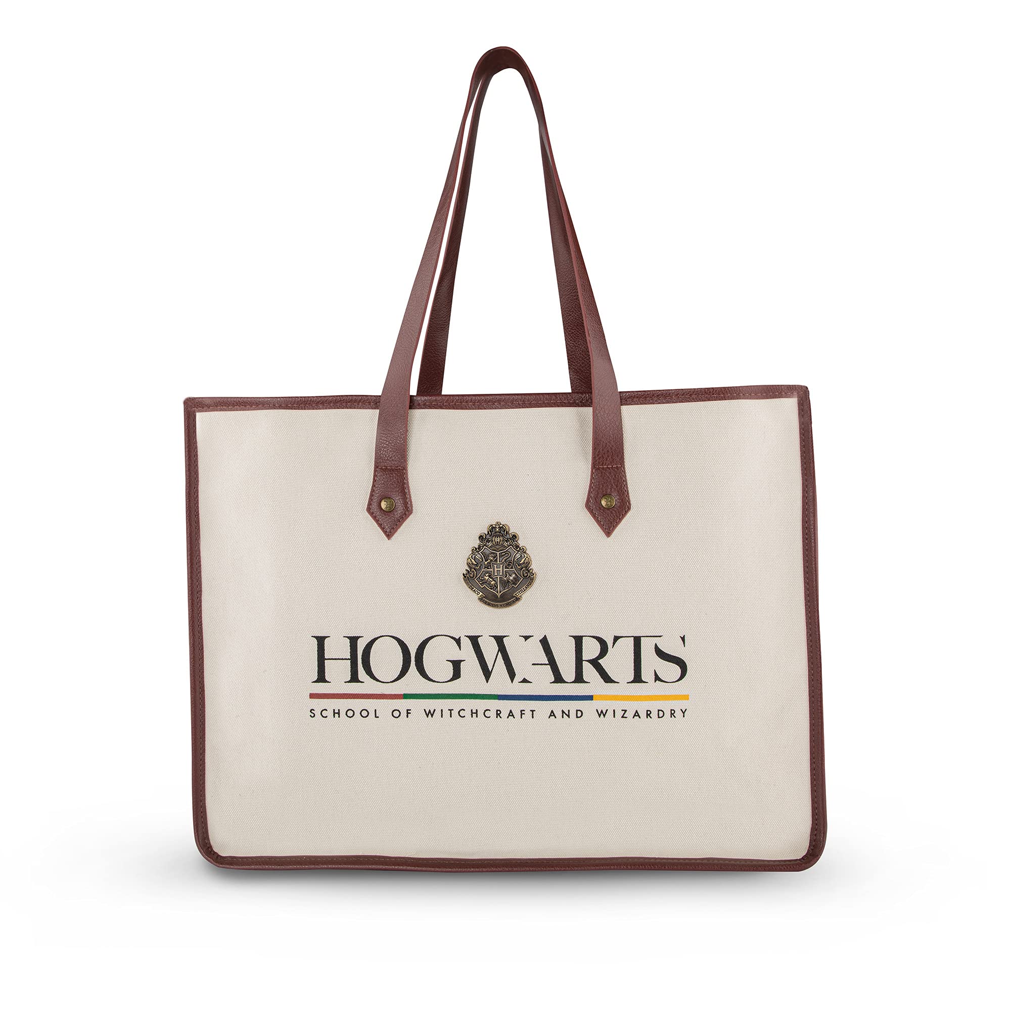 Cinereplicas Harry Potter - Shopping Bag Hogwarts Canvas - Official License