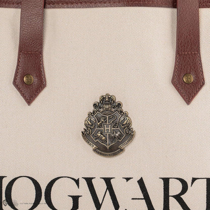 Cinereplicas Harry Potter - Shopping Bag Hogwarts Canvas - Official License