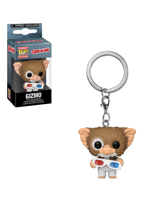 Funko POP Keychain: Gremlins - Gizmo with 3D Glasses, Multicolor (49883)