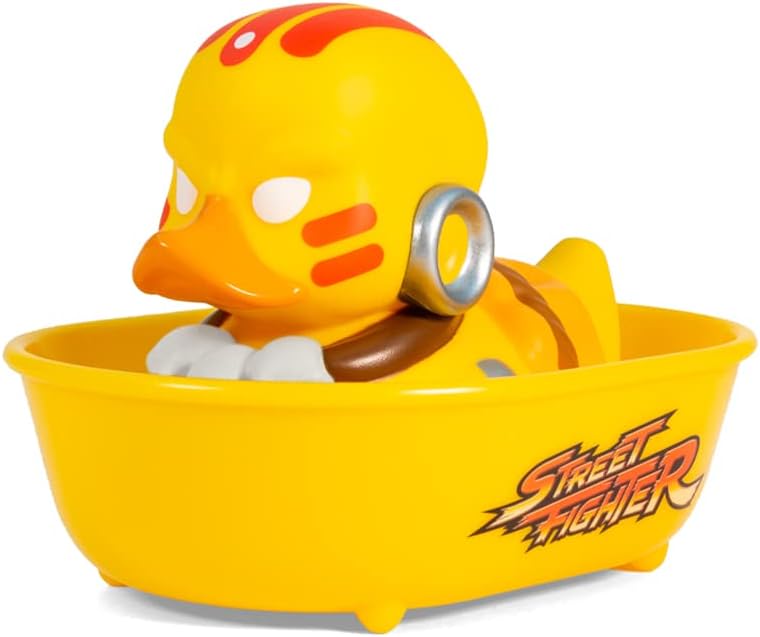 Pato de baño Coleccionable - Figura Tubbz Street Fighter - Figura Dhalsim │ Figura Coleccionable Street Fighter - Producto con Licencia Oficial