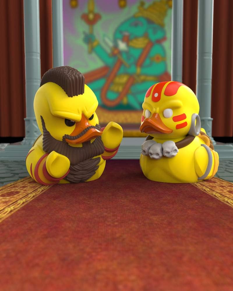 Pato de baño Coleccionable - Figura Tubbz Street Fighter - Figura Dhalsim │ Figura Coleccionable Street Fighter - Producto con Licencia Oficial