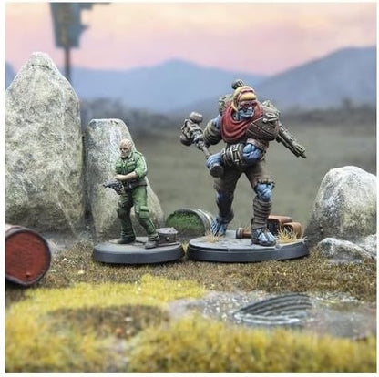 Fallout - Wasteland Warfare - Super Mutants Tabitha and Raul