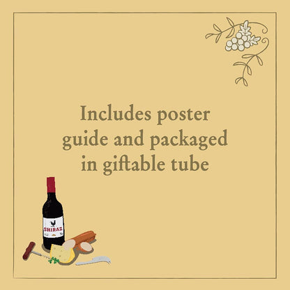 Ridley's- Queso y Vino Rompecabezas, Multicolor, 500 Piece (0810073340640