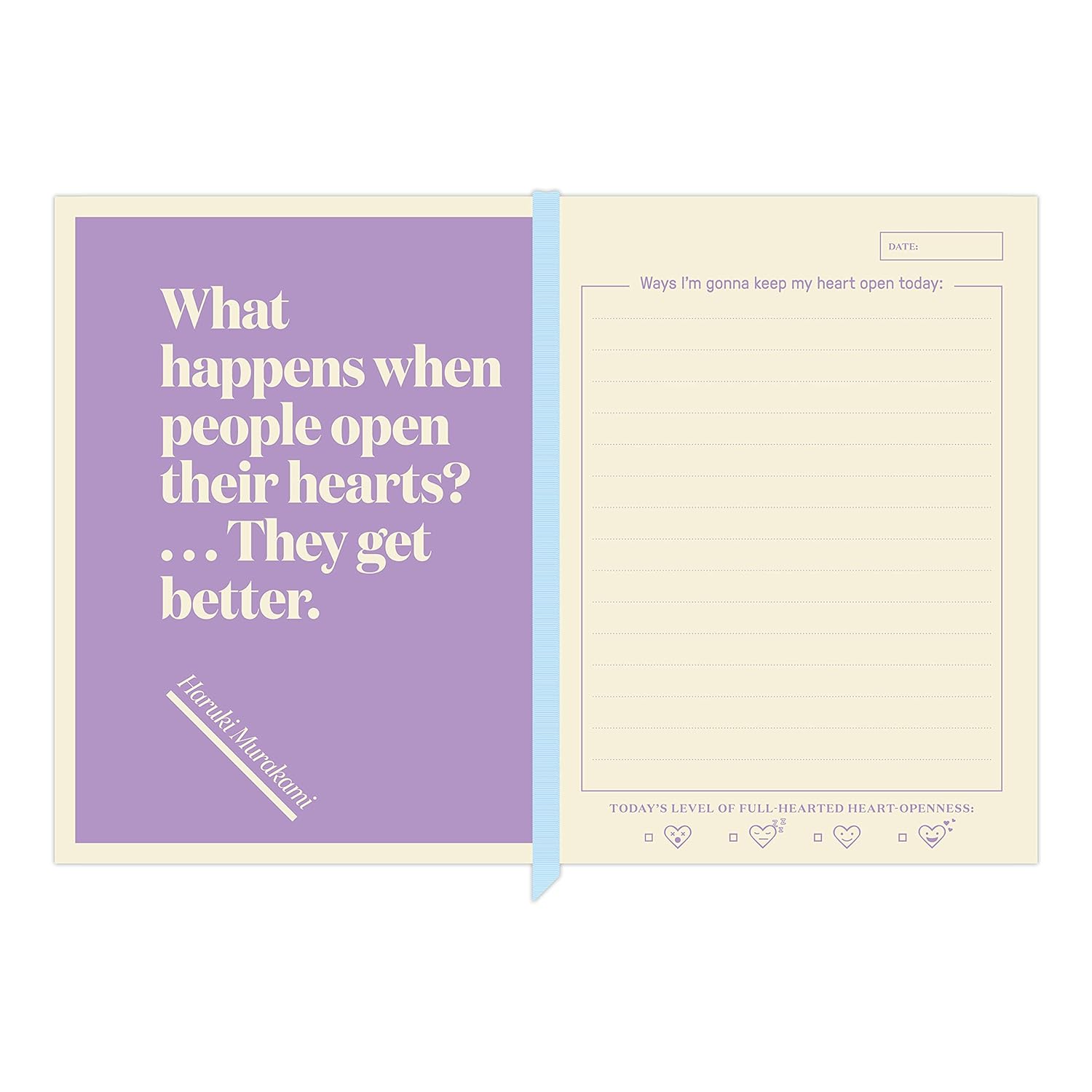 Knock Knock I'm Gonna Keep My Heart Open Inner-Truth Journal (Ombre Version