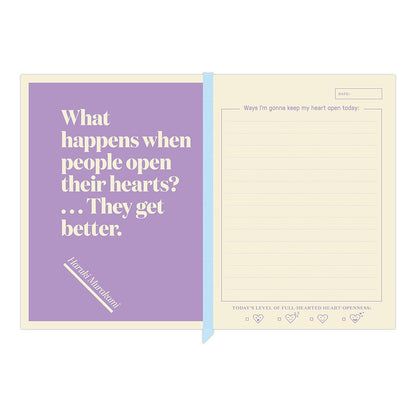 Knock Knock I'm Gonna Keep My Heart Open Inner-Truth Journal (Ombre Version