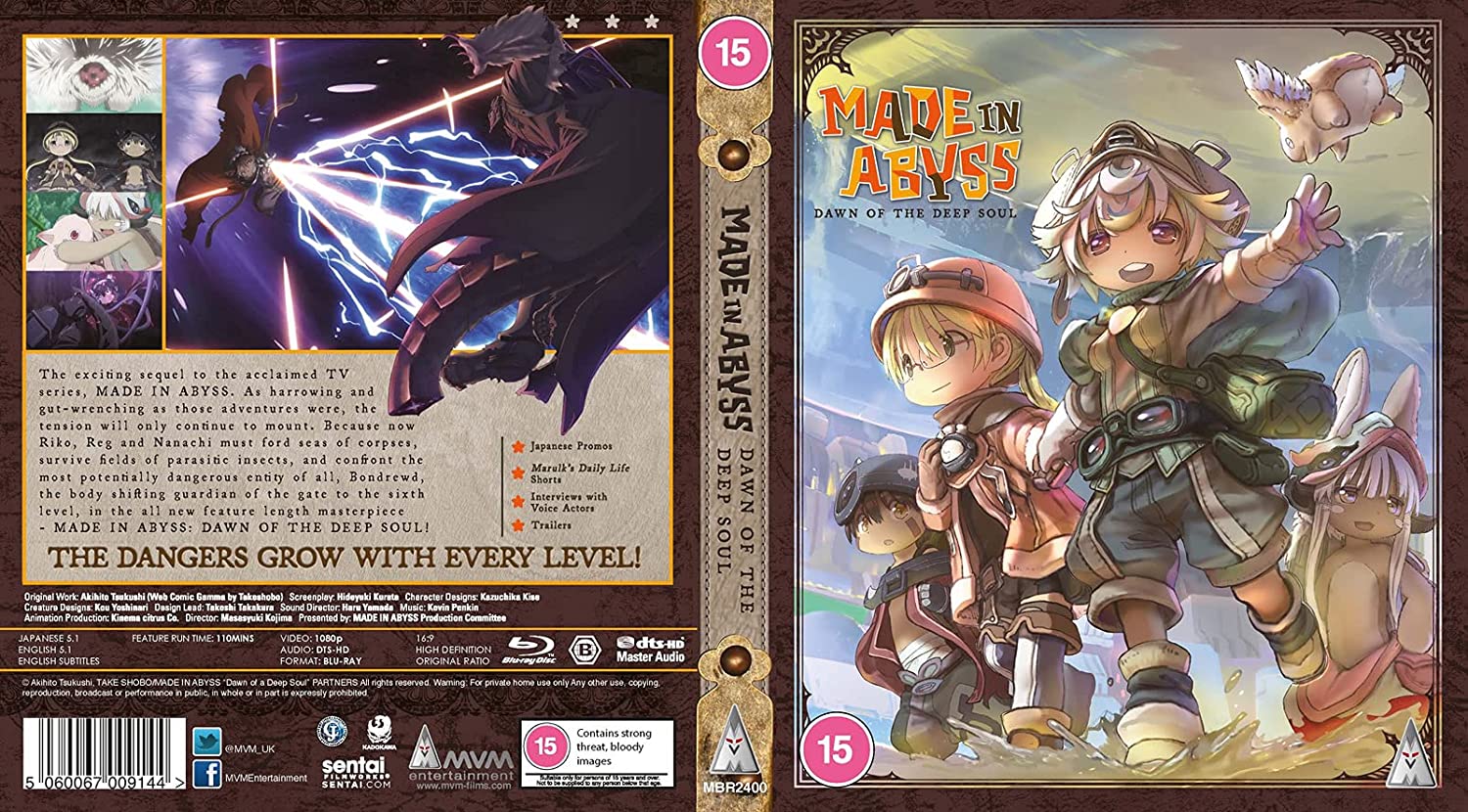 Made In Abyss Movie: Dawn of A Deep Soul BLU-RAY