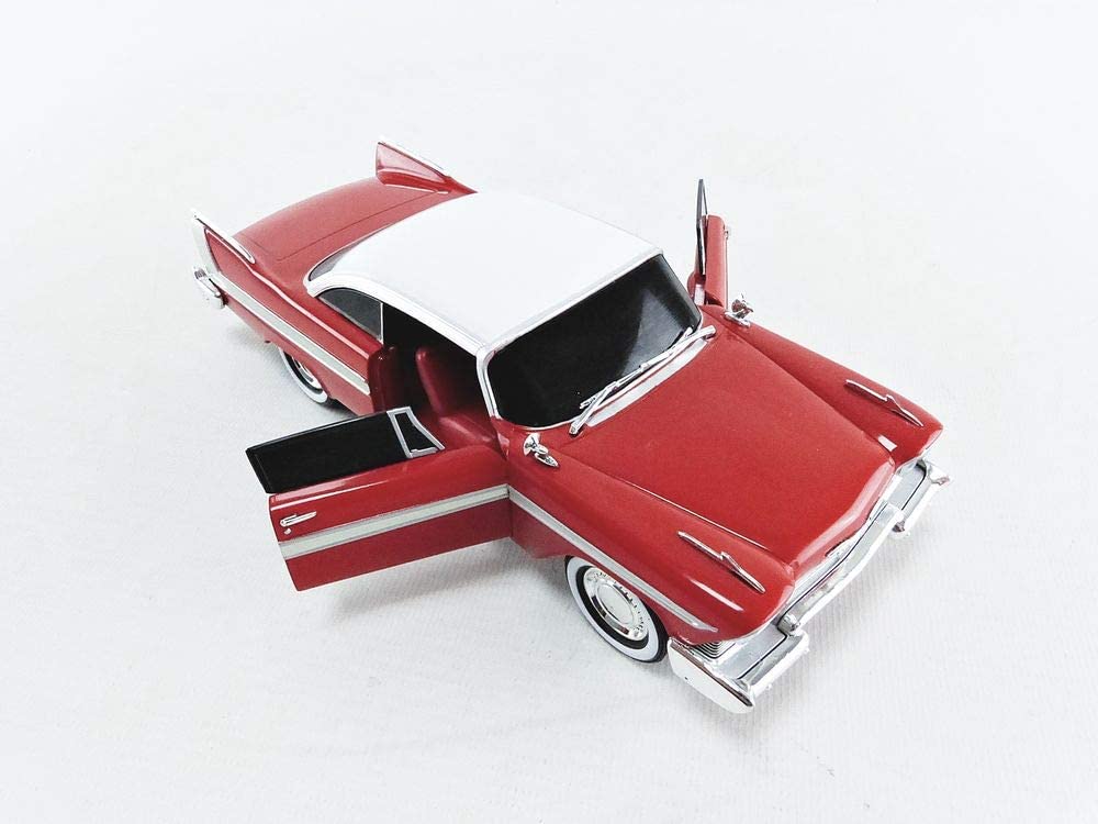 Greenlight Collectibles - 1:24 Christine (1983) - 1958 Plymouth Fury(Evil Version with Blacked Out Windows