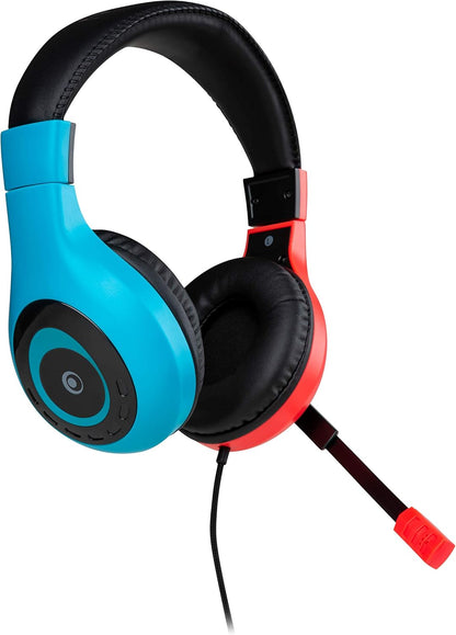 BigBen Wired Stereo Headset (Red/Blue) Nintendo Switch (Headset) (Nintendo Switch