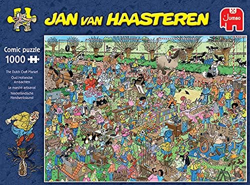 Jumbo 20046,Jan van Haasteren Oud Hollandse Ambachten 1000 pcs Legpuzzel 1000 stuk(s