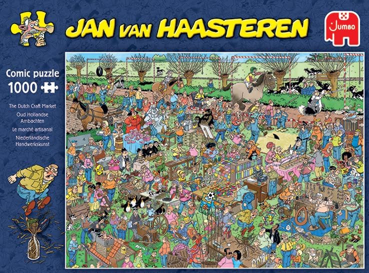 Jumbo 20046,Jan van Haasteren Oud Hollandse Ambachten 1000 pcs Legpuzzel 1000 stuk(s