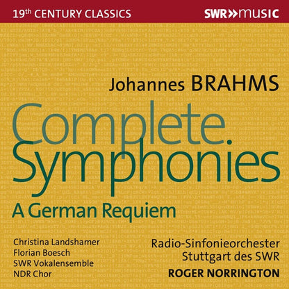 Johannes Brahms: Complete Symphonies/A German Requiem