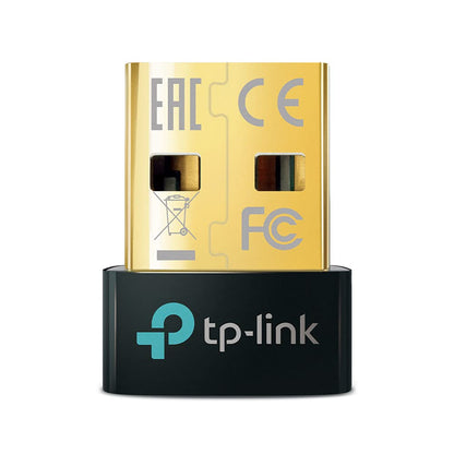 TP-Link Nano USB Bluetooth 5.0 Adapter for Multiple Devices, Long Range Bluetooth Dongle/Receiver for Windows 11/10/8.1/8/7, Plug and Play (UB500), Black