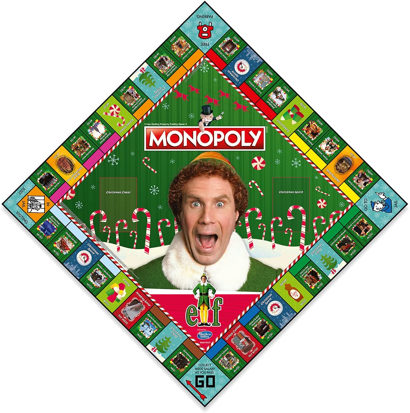 Winning Moves Monopoly Brettspiel, WM01492-EN1-6, Mehrfarbig