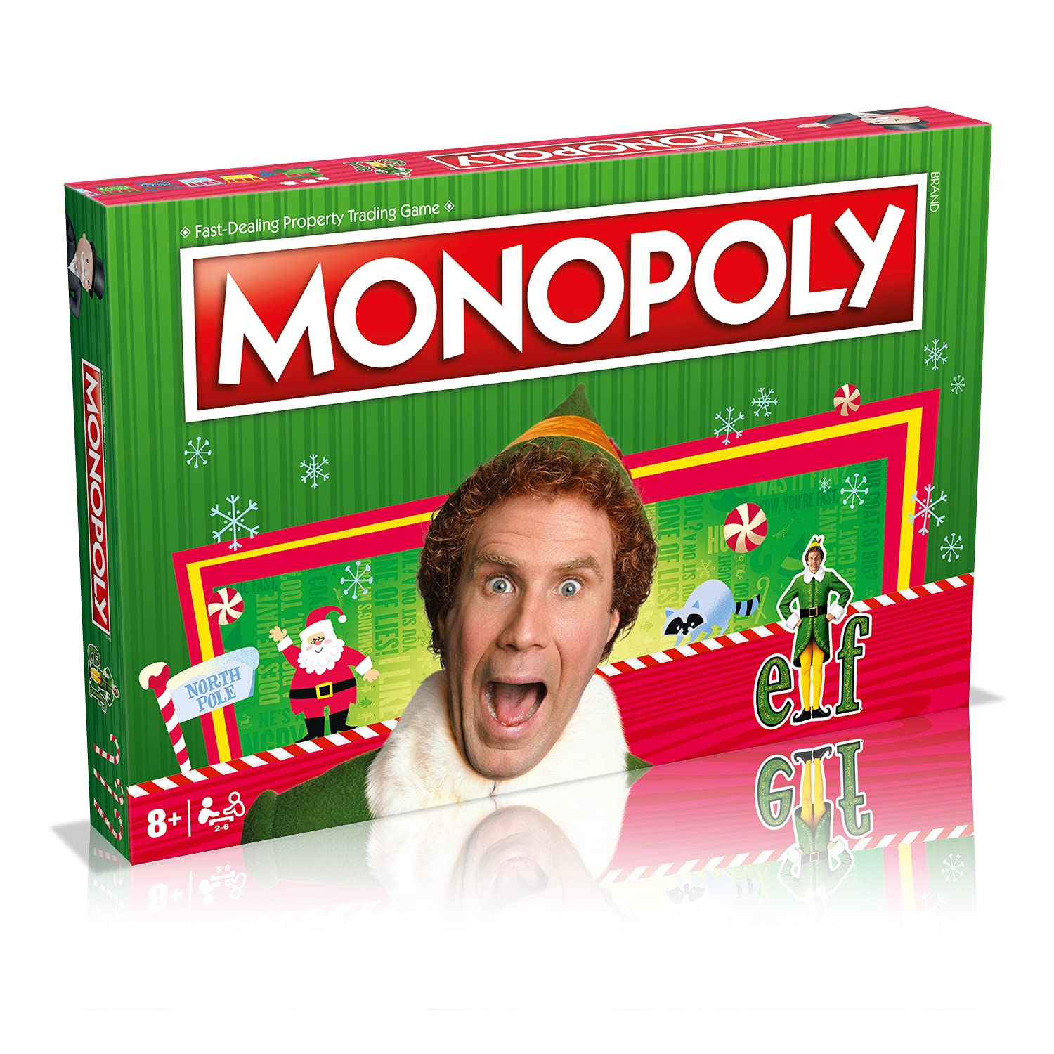 Winning Moves Monopoly Brettspiel, WM01492-EN1-6, Mehrfarbig