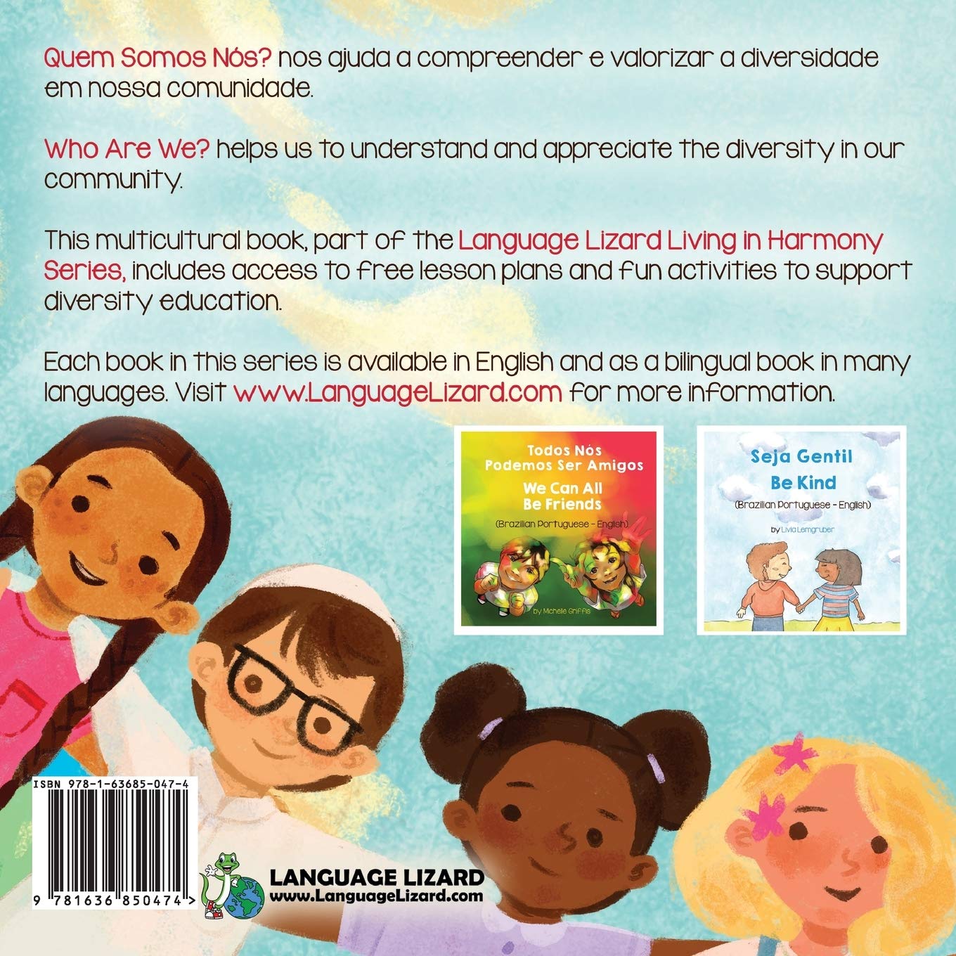 Who Are We? (Brazilian Portuguese-English): Quem Somos Nós? (Language Lizard Bilingual Living in Harmony