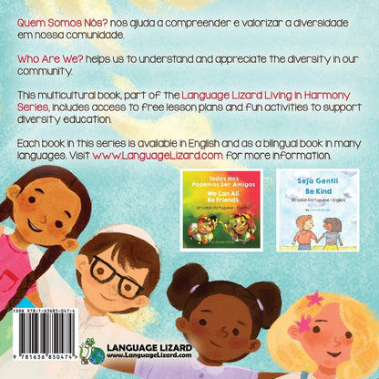 Who Are We? (Brazilian Portuguese-English): Quem Somos Nós? (Language Lizard Bilingual Living in Harmony