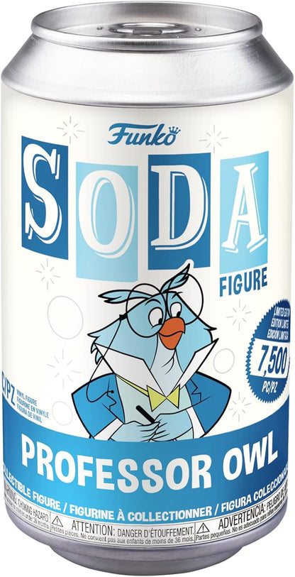Funko Vinyl SODA, Disney, Professor Owl, 1/6 Odds for Rare Chase Variant, Collectable Vinyl Figure, Gift Idea, Official Merchandise, Toys for Kids & Adults, Movies Fans