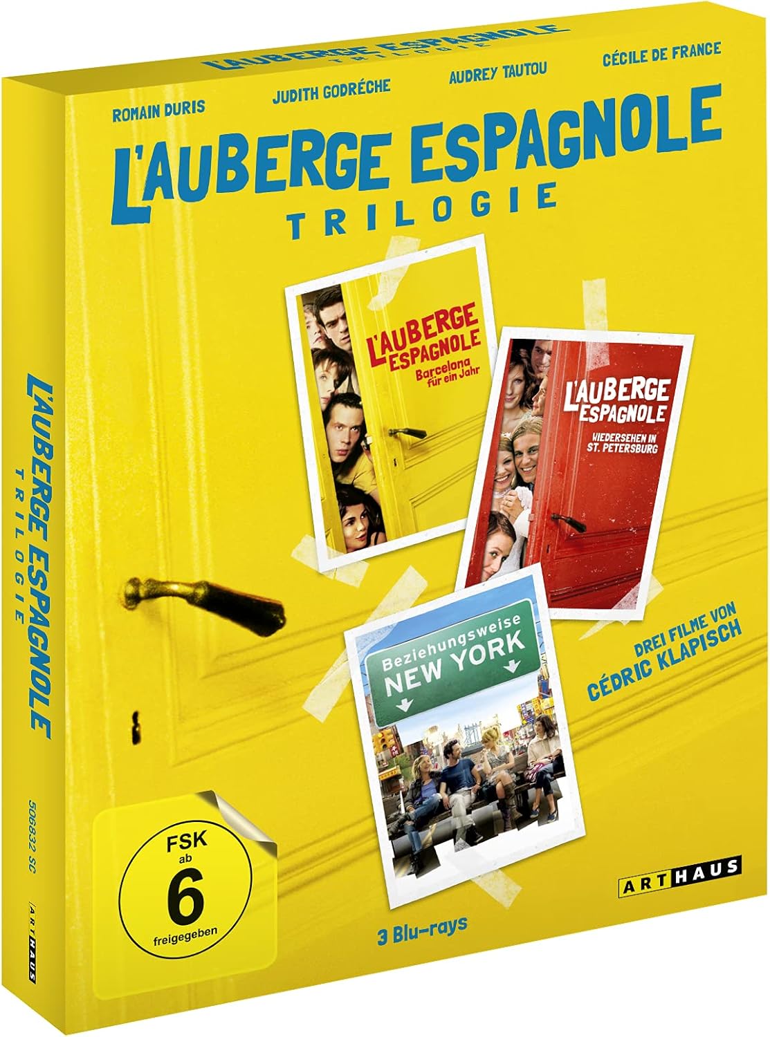 L’Auberge Trilogie: Barcelona für ein Jahr / Wiedersehen in St. Petersburg / Beziehungsweise New York