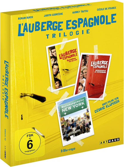 L’Auberge Trilogie: Barcelona für ein Jahr / Wiedersehen in St. Petersburg / Beziehungsweise New York