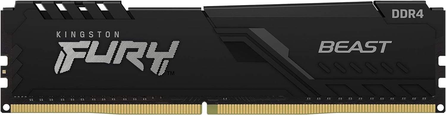 Kingston FURY Beast 16GB 3200MHz DDR4 CL16 Desktop Memory Single Module KF432C16BB1/16