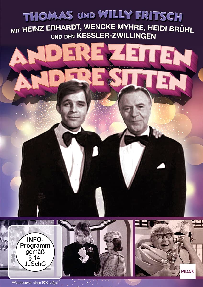 Andere Zeiten - andere Sitten / Fernsehshow-Klassiker mit Thomas und Willy Fritsch und vielen Stargästen (u.a. Heinz Erhardt)