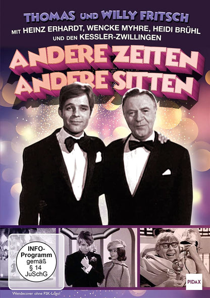 Andere Zeiten - andere Sitten / Fernsehshow-Klassiker mit Thomas und Willy Fritsch und vielen Stargästen (u.a. Heinz Erhardt)