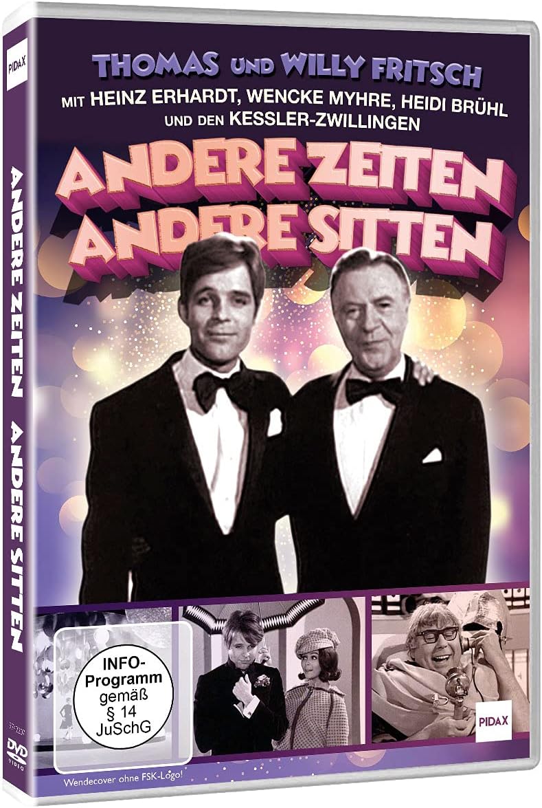 Andere Zeiten - andere Sitten / Fernsehshow-Klassiker mit Thomas und Willy Fritsch und vielen Stargästen (u.a. Heinz Erhardt)