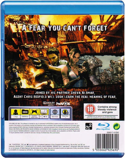 Resident Evil 5 Game PS3