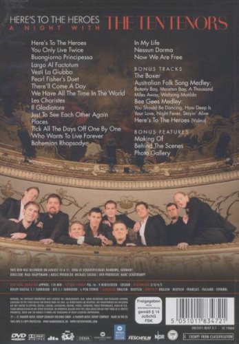 The Ten Tenors - Here's To The Heroes - A Night With The Ten Tenors