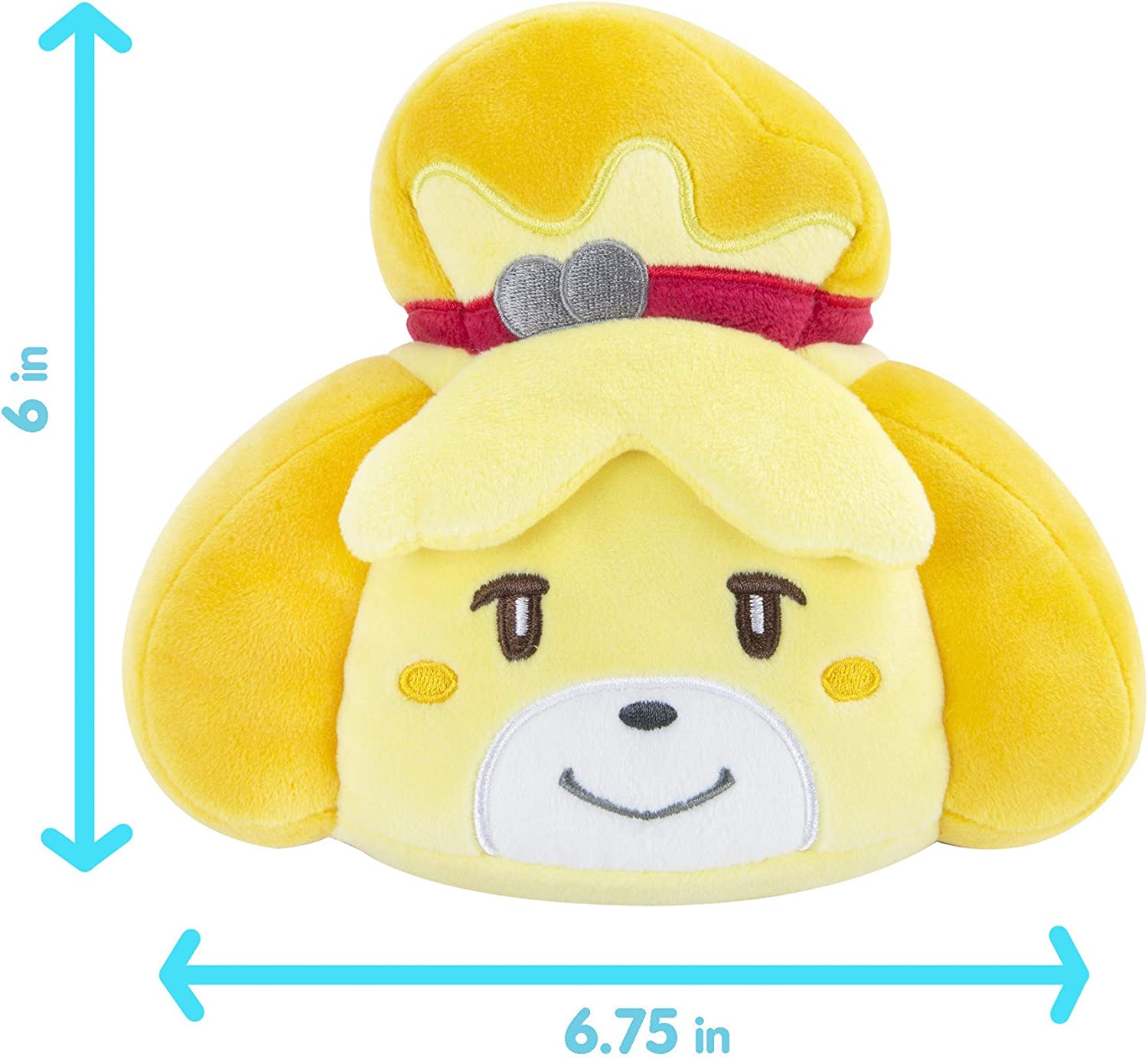 Club Mocchi-Mocchi- Animal Crossing Isabelle Junior Plush Toy, 6 inch
