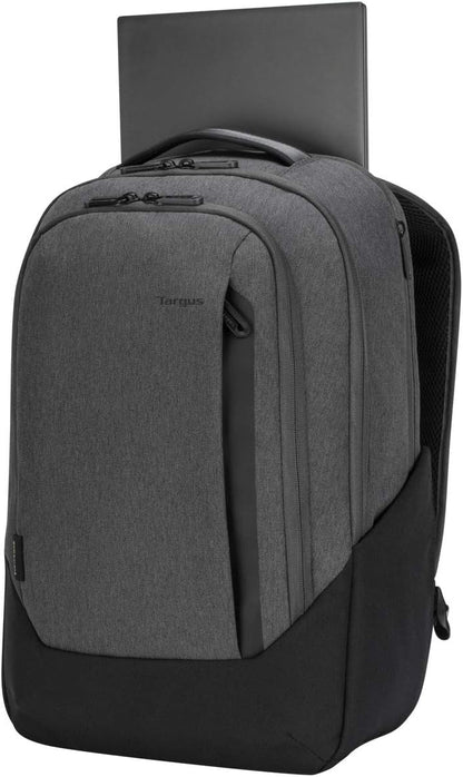 Targus Cypress Hero Backpack with EcoSmart Designed for Business Traveler and School fit up to 15.6-Inch Laptop/Notebook, Gray (TBB58602GL