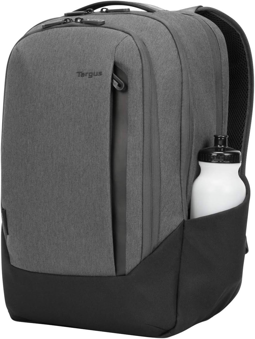 Targus Cypress Hero Backpack with EcoSmart Designed for Business Traveler and School fit up to 15.6-Inch Laptop/Notebook, Gray (TBB58602GL