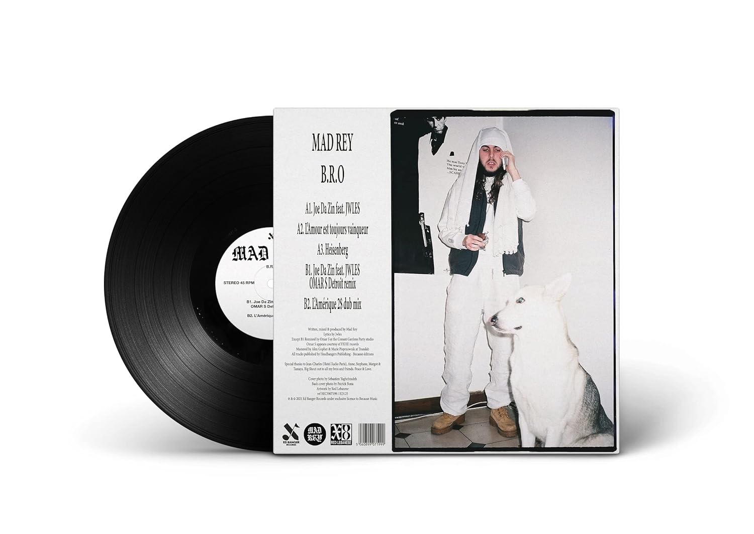 Lp-Mad Rey-“B.R.O” (W/ Omar S Remix