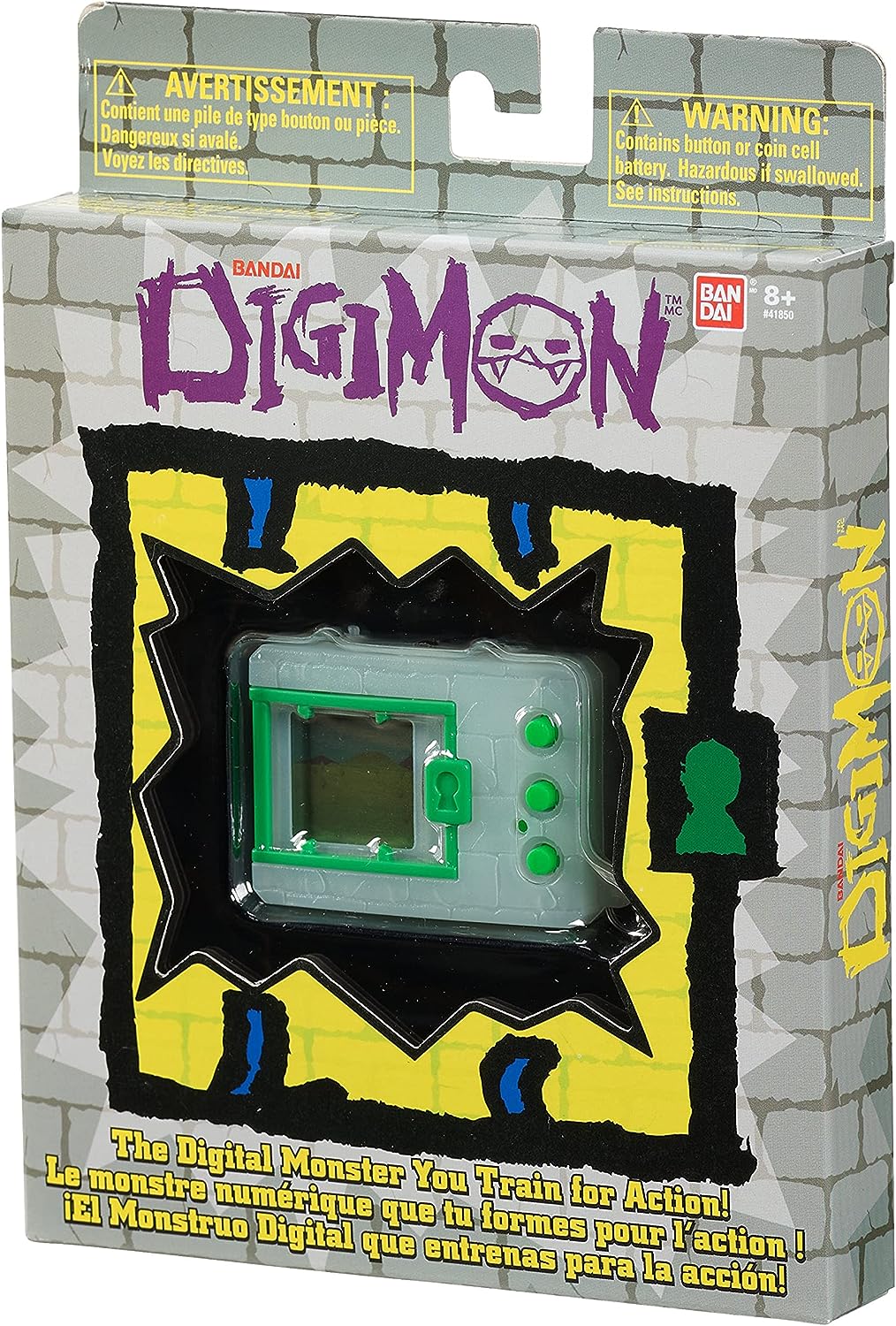 Digimon Bandai Original Digivice Virtual Pet Monster - Glow in The Dark