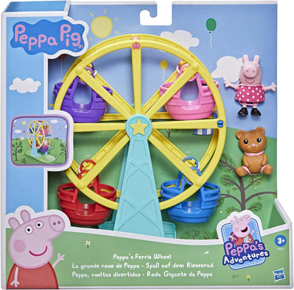 Peppa Pig F25125L1 Pep Peppas Ferris Wheel Ride Playset,107.95 x 10.984 x 273.05 millimeters