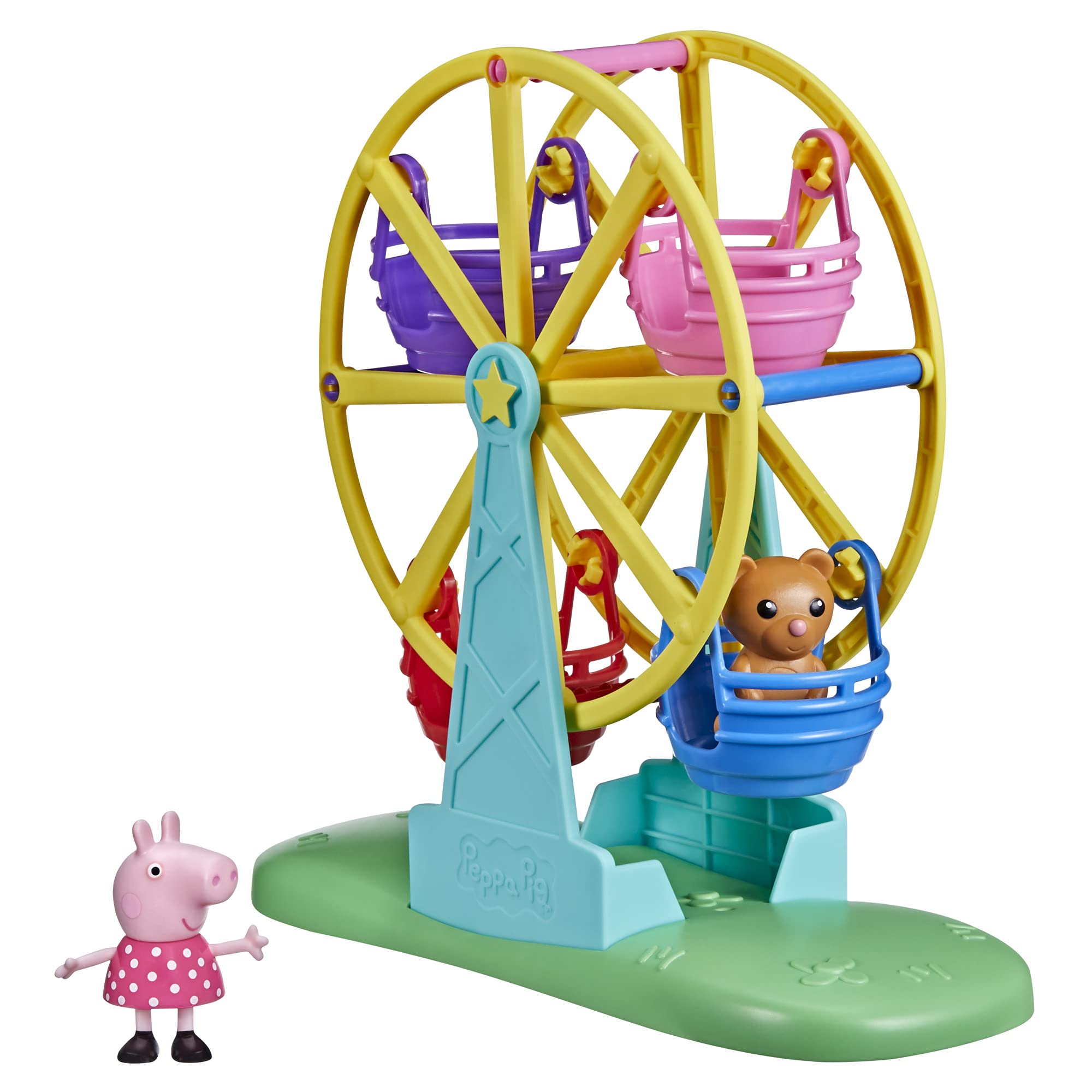 Peppa Pig F25125L1 Pep Peppas Ferris Wheel Ride Playset,107.95 x 10.984 x 273.05 millimeters