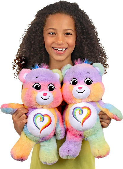 Care Bears | Togetherness Bear 35cm Medium Plush | Collectable Cute Plush Toy, Cuddly Toys for Children, Soft Toys for Girls Boys, Cute Teddies Suitable for Girls and Boys Ages 4+ | Basic Fun 22077
