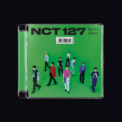 NCT 127 the 3rd Album 'Sticker' (Jewel Case General Ver.)