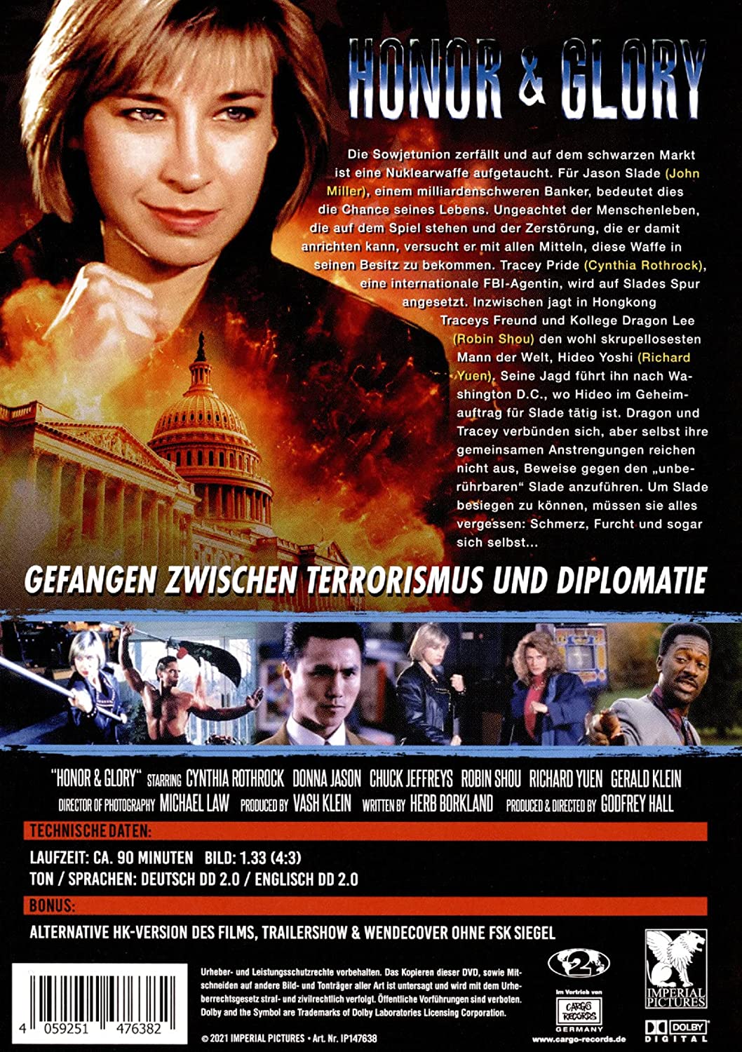 Cynthia Rothrock: Honor & Glory – Uncut