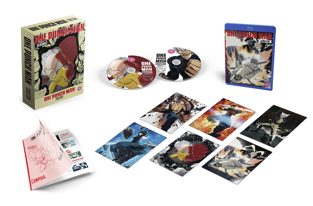 One Punch Man Season 2 (Episodes 1-12 + 6 OVAs) - Limited Edition