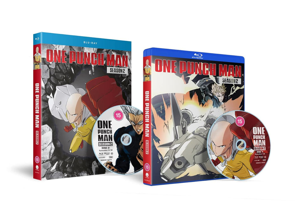 One Punch Man Season 2 (Episodes 1-12 + 6 OVAs) - Limited Edition