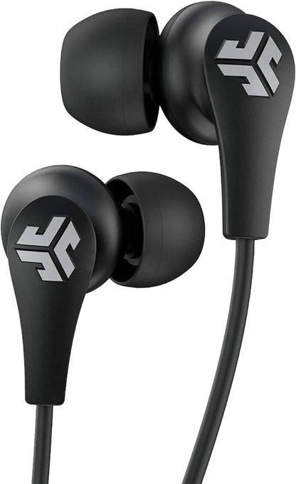 JLab JBuds Pro Bluetooth Earbuds Wireless, Best Fit Pro Earbuds with Noise Isolation, Titanium 10mm Drivers, Custom Fit Gel Tips and Cush Fins - Bluetooth Earphones With Microphone